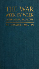 The war week by week as seen from New York;_cover