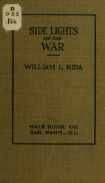 Side lights on the war, for upper grades and high schools_cover