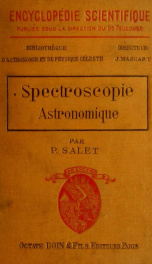 Spectroscopie astronomique_cover