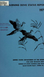 Special scientific report--wildlife 141_cover