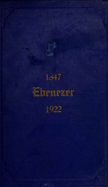 Ebenezer : reviews of the work of the Missouri synod during three quarters of a century_cover