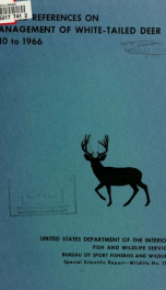 Special scientific report--wildlife 112_cover