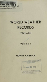 World weather records 1 North America_cover