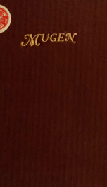 Mugen; a book of verse_cover