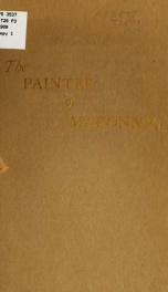 The painter of Madonnas, and other poems_cover