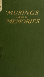 Musings and memories_cover