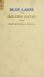 Blue lakes to Golden Gates_cover