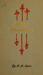 Winter osculations .._cover