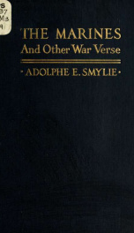 The marines, and other war verse_cover