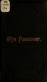 The passover. A poem_cover