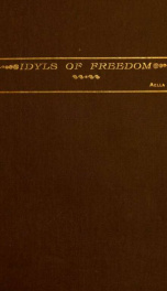 Idyls of freedom, and other poems_cover