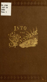 Into the sunshine, and other poems_cover