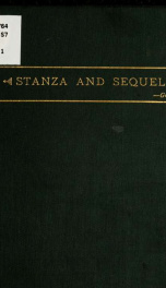 Stanza and sequel and other poems_cover