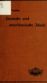 Deutsche und amerikanische Ideale_cover