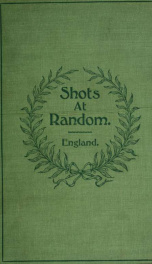 Shots at random [poems]_cover