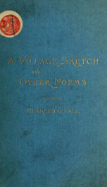 A village sketch, and other poems_cover