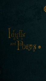 Idylls and poems_cover