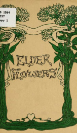 Elder flowers, a collection from the poems of Mrs. Susan B. Elder_cover