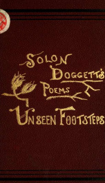 Solon Doggett's poems : unseen footsteps .._cover
