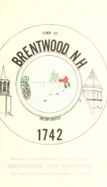 Annual reports of the Town of Brentwood, New Hampshire 1976_cover