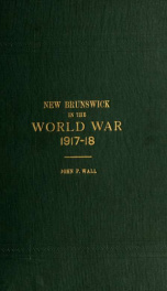 New Brunswick, New Jersey, in the world war, 1917-1918;_cover