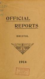 Annual reports for the Town of Bristol, New Hampshire 1914_cover
