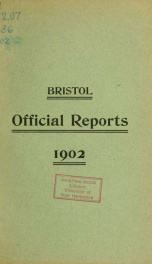 Annual reports for the Town of Bristol, New Hampshire 1902_cover