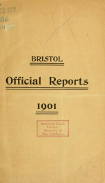 Annual reports for the Town of Bristol, New Hampshire 1901_cover