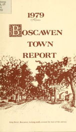 Annual reports of the Town of Boscawen, New Hampshire 1979_cover