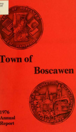 Annual reports of the Town of Boscawen, New Hampshire 1976_cover