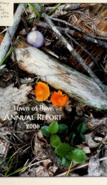 Annual report of the Town of Bow, New Hampshire 2006_cover