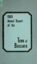 Annual reports of the Town of Boscawen, New Hampshire 1969_cover