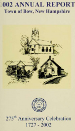 Annual report of the Town of Bow, New Hampshire 2002_cover