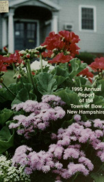 Annual report of the Town of Bow, New Hampshire 1995_cover