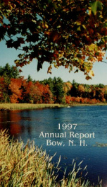 Annual report of the Town of Bow, New Hampshire 1997_cover