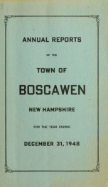 Annual reports of the Town of Boscawen, New Hampshire 1948_cover