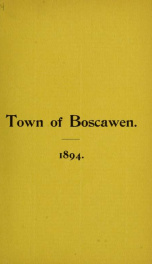 Annual reports of the Town of Boscawen, New Hampshire 1894_cover