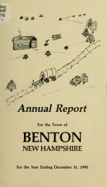 Annual report for the Town of Benton, New Hampshire 1990_cover