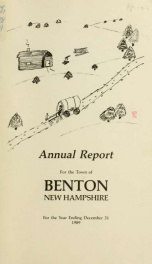 Annual report for the Town of Benton, New Hampshire 1989_cover