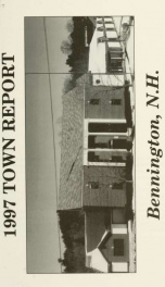 Annual reports of the Town of Bennington, New Hampshire 1997_cover