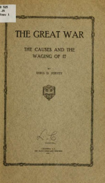 The great war; the causes and the waging of it_cover