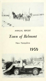 Town of Belmont, New Hampshire : annual report 1950_cover