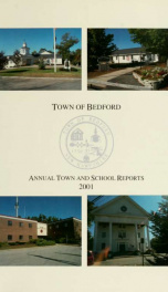 Annual report for the Town of Bedford, New Hampshire 2001_cover