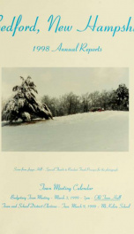 Annual report for the Town of Bedford, New Hampshire 1998_cover