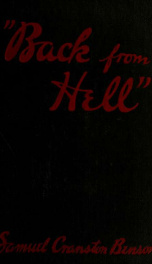 "Back from hell"_cover