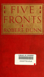 Five fronts on the firing-lines with English-French, Austrian, German and Russian troops_cover