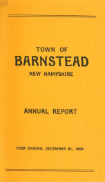 Annual reports of the Town of Barnstead, New Hampshire 1959_cover