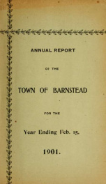 Annual reports of the Town of Barnstead, New Hampshire 1901_cover
