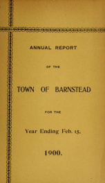 Annual reports of the Town of Barnstead, New Hampshire 1900_cover