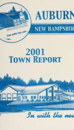 Annual reports of the Town of Auburn, New Hampshire 2001_cover